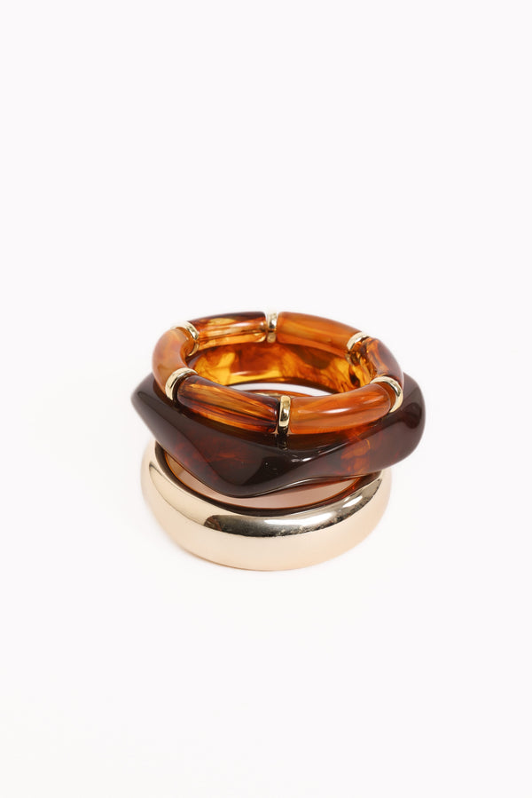 Petal and Pup USA ACCESSORIES Estelle Bangle Set - Multi One Size