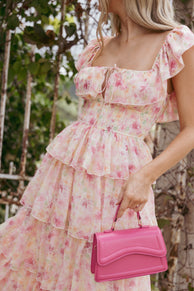 Petal and Pup USA ACCESSORIES Evangeline Bag - Hot Pink One Size