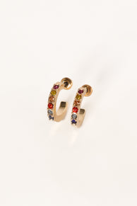 Petal and Pup USA ACCESSORIES Felix 5 Pack Earring Set - Multi One Size