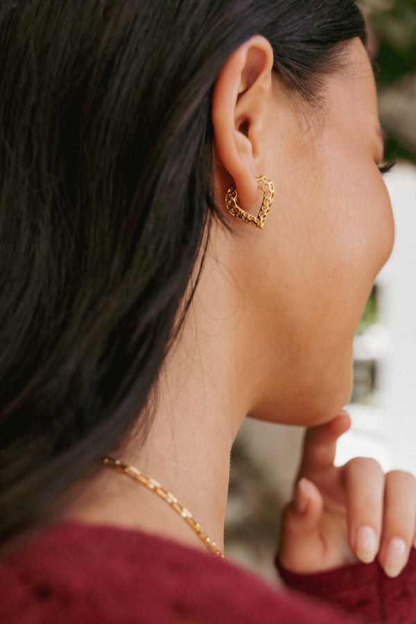 Petal and Pup USA ACCESSORIES Florence Earrings - Gold One Size