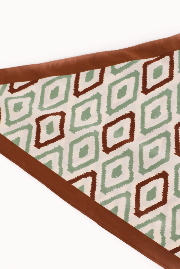 Petal and Pup USA ACCESSORIES Freya Scarf - Geo Print One Size