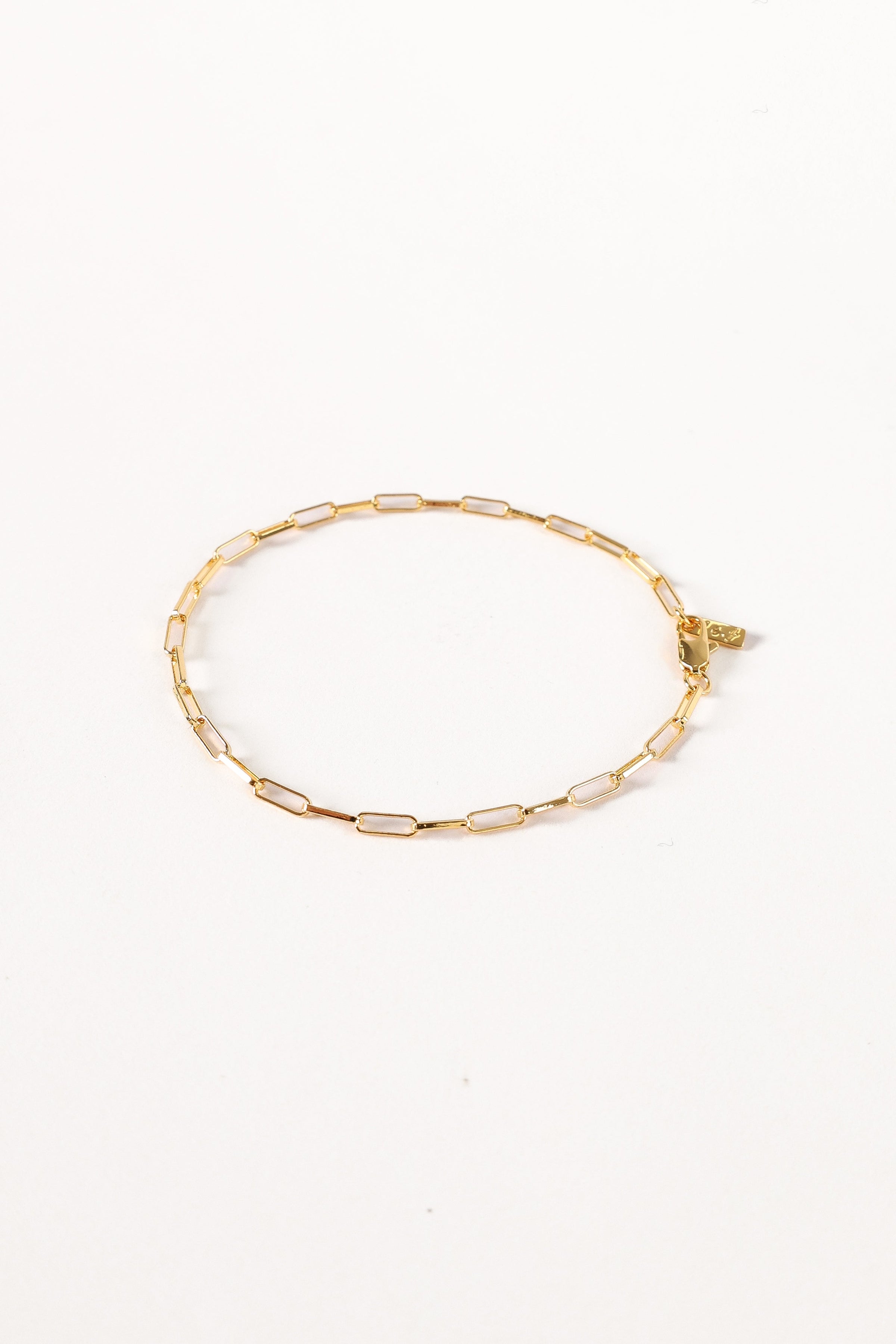 Petal and Pup USA ACCESSORIES Gemma Bracelet - Gold One Size