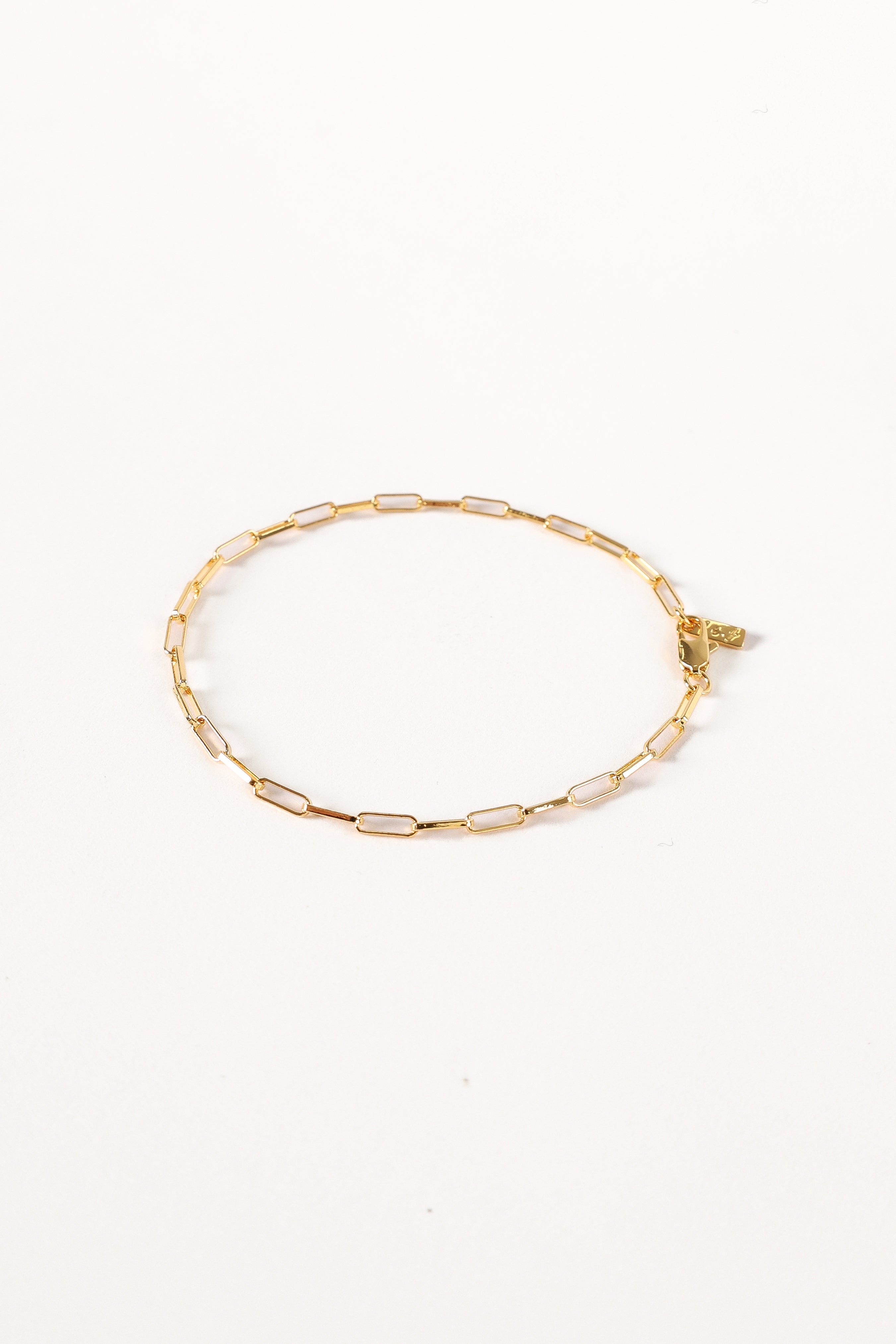 Petal and Pup USA ACCESSORIES Gemma Bracelet - Gold One Size