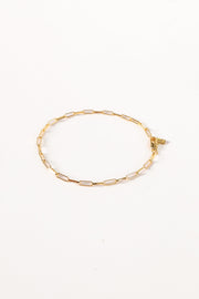 Petal and Pup USA ACCESSORIES Gemma Bracelet - Gold One Size