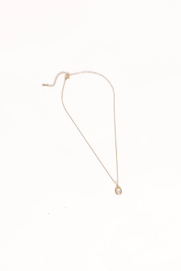 Petal and Pup USA ACCESSORIES Genevieve Necklace - Gold One Size