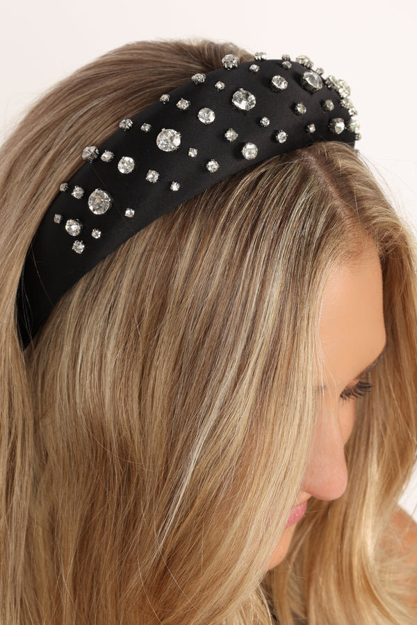 Petal and Pup USA ACCESSORIES Gigi Headband - Black One Size