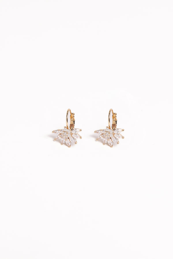 Petal and Pup USA ACCESSORIES Gloria Earrings - Gold One Size