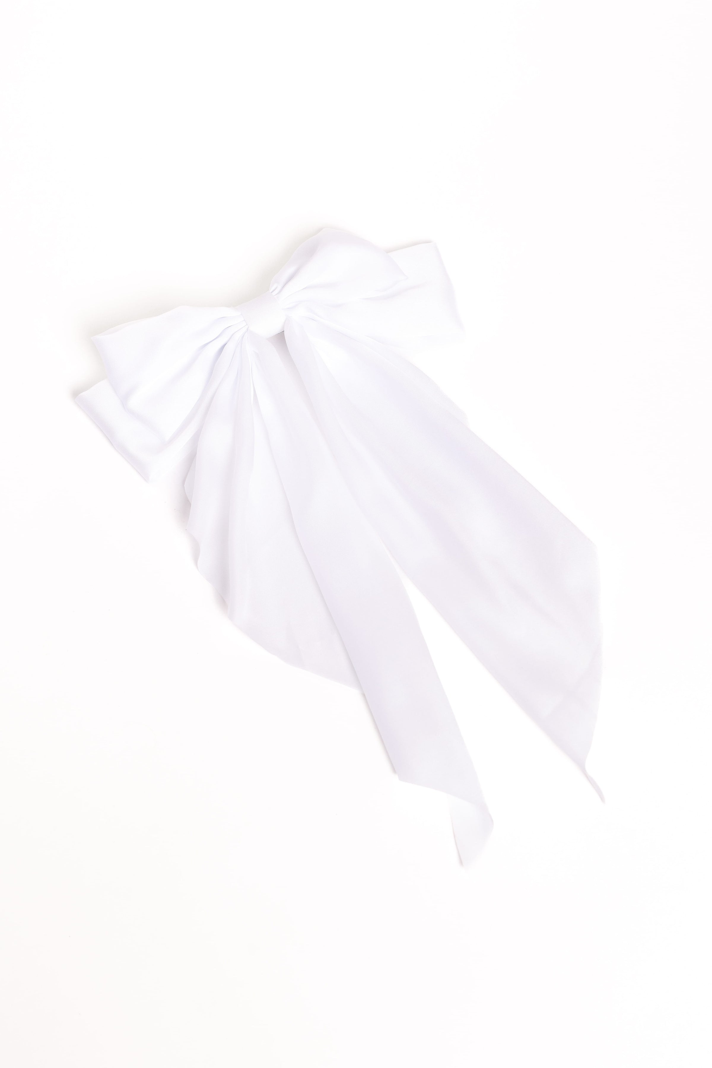 Petal and Pup USA ACCESSORIES Grace Hair Bow - White One Size