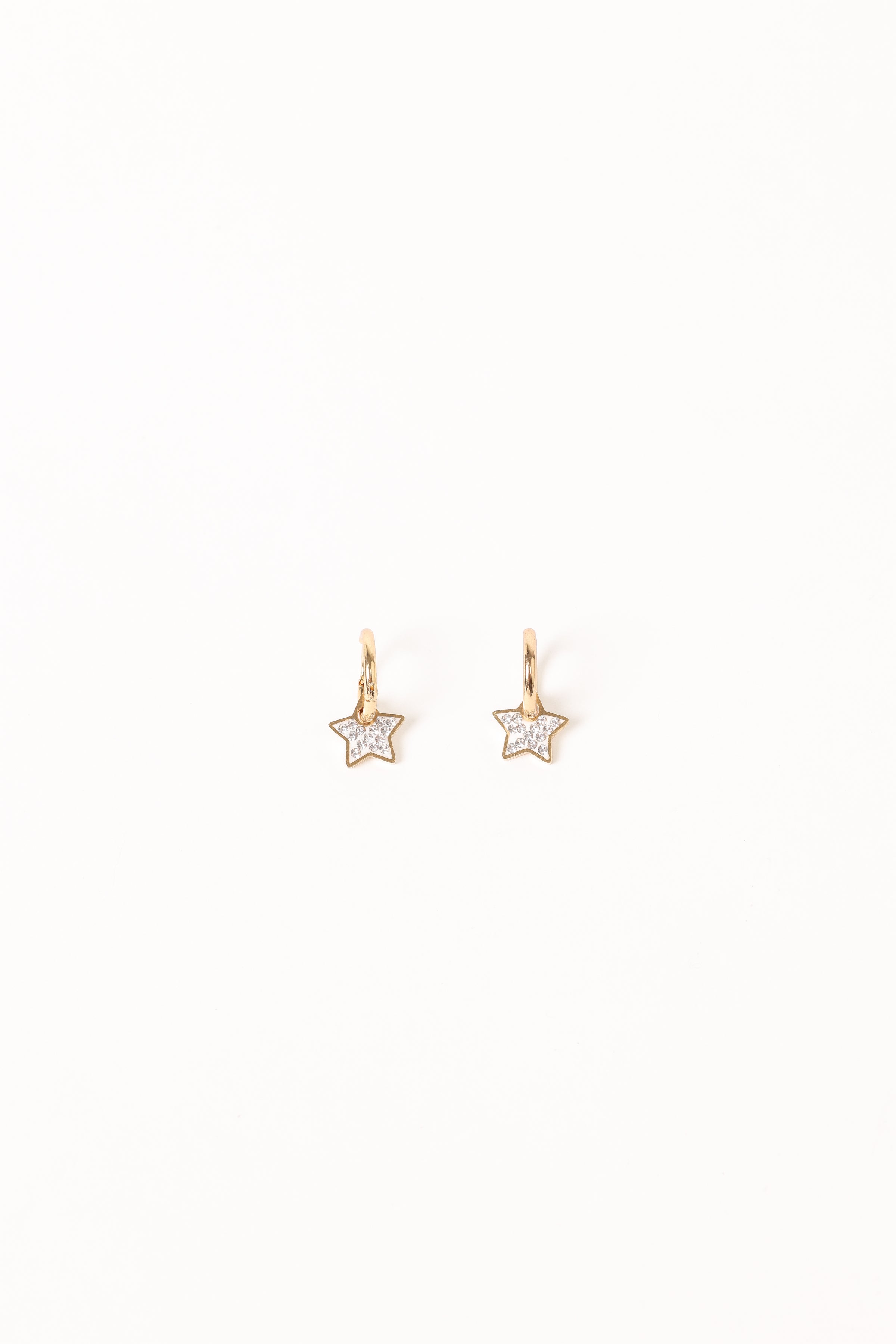 Petal and Pup USA ACCESSORIES Hayden Star Earrings - Gold One Size