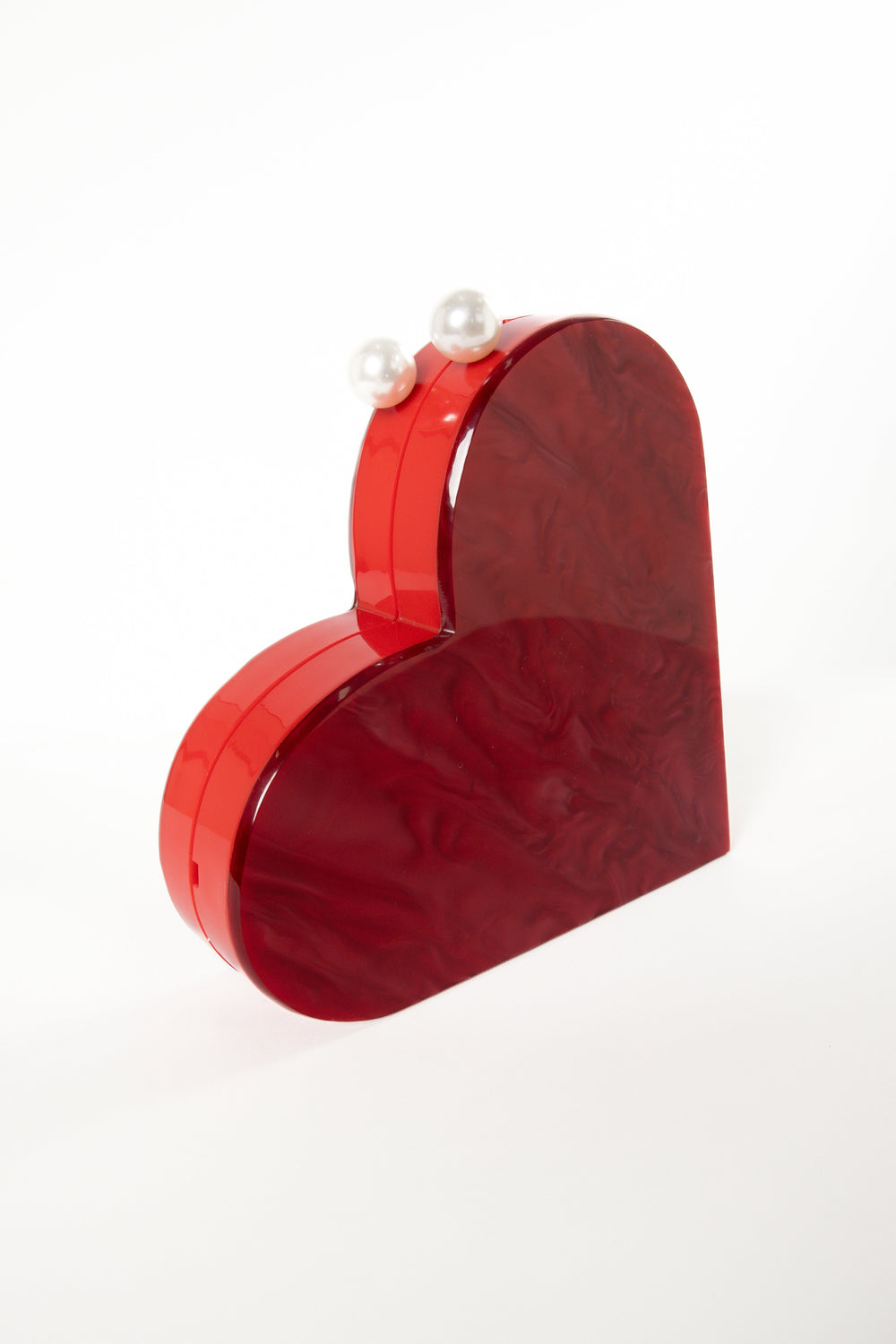 Petal and Pup USA ACCESSORIES Heart Shaped Bag - Red One Size