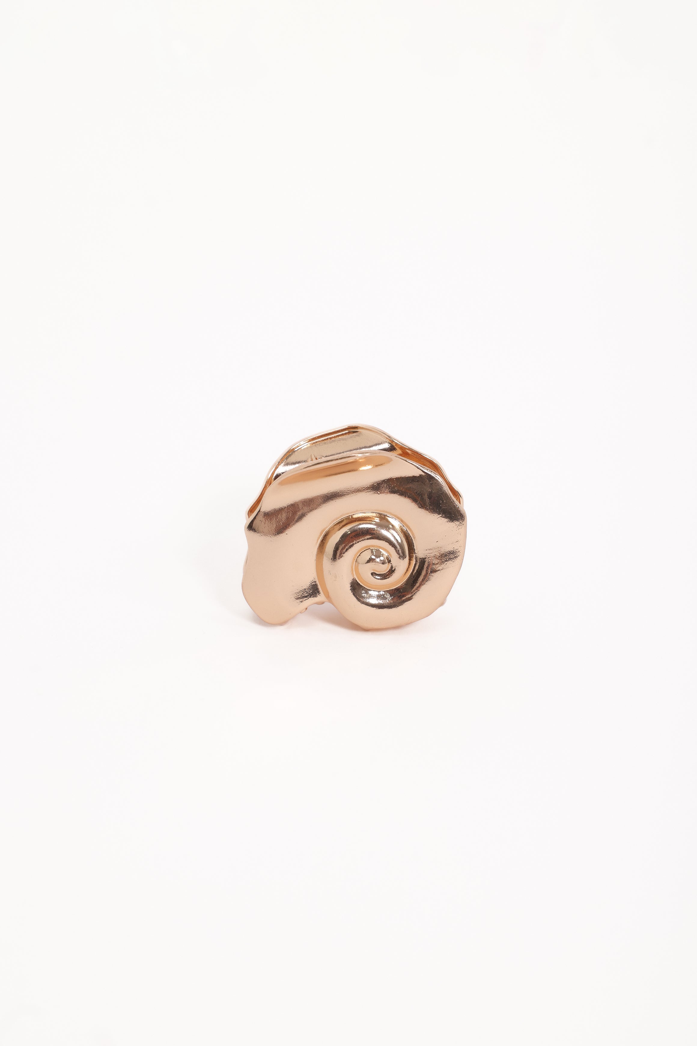 Petal and Pup USA ACCESSORIES Indy Shell Hair Clip - Gold One Size