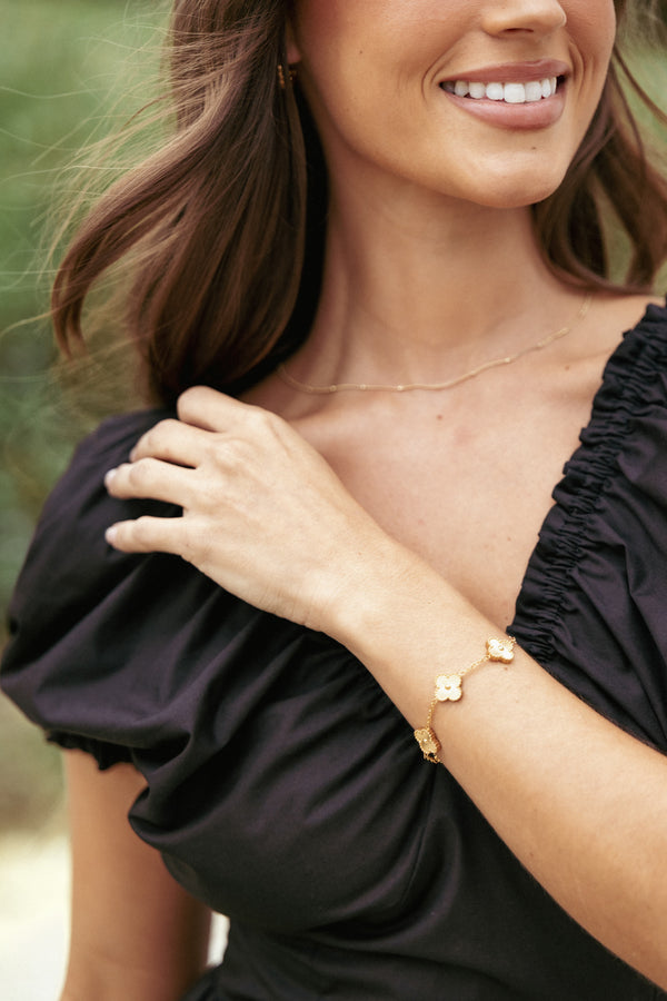 Petal and Pup USA ACCESSORIES Ione Bracelet - Gold One Size