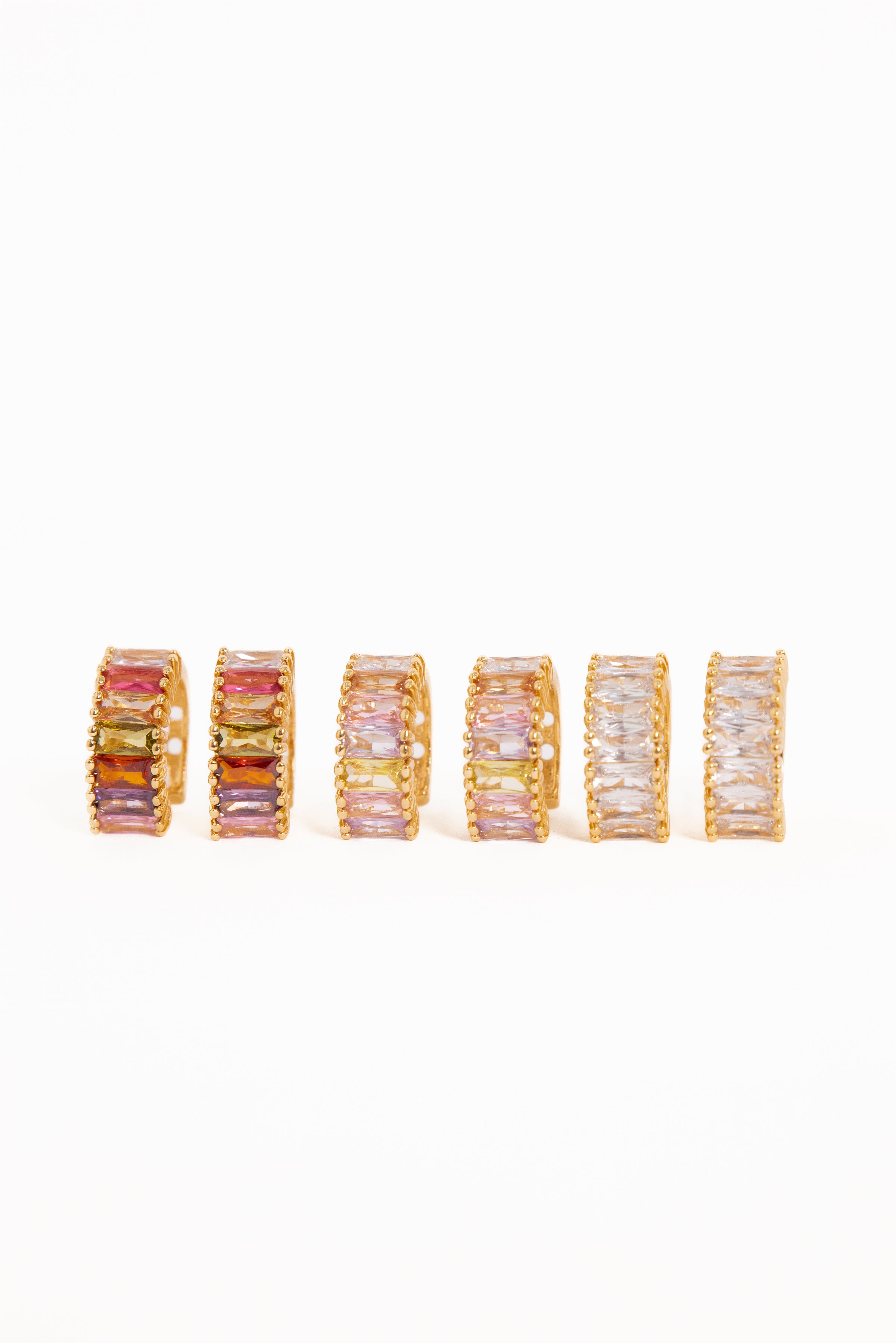 Petal and Pup USA ACCESSORIES Isla 3 Pack Earrings Set - Multi One Size