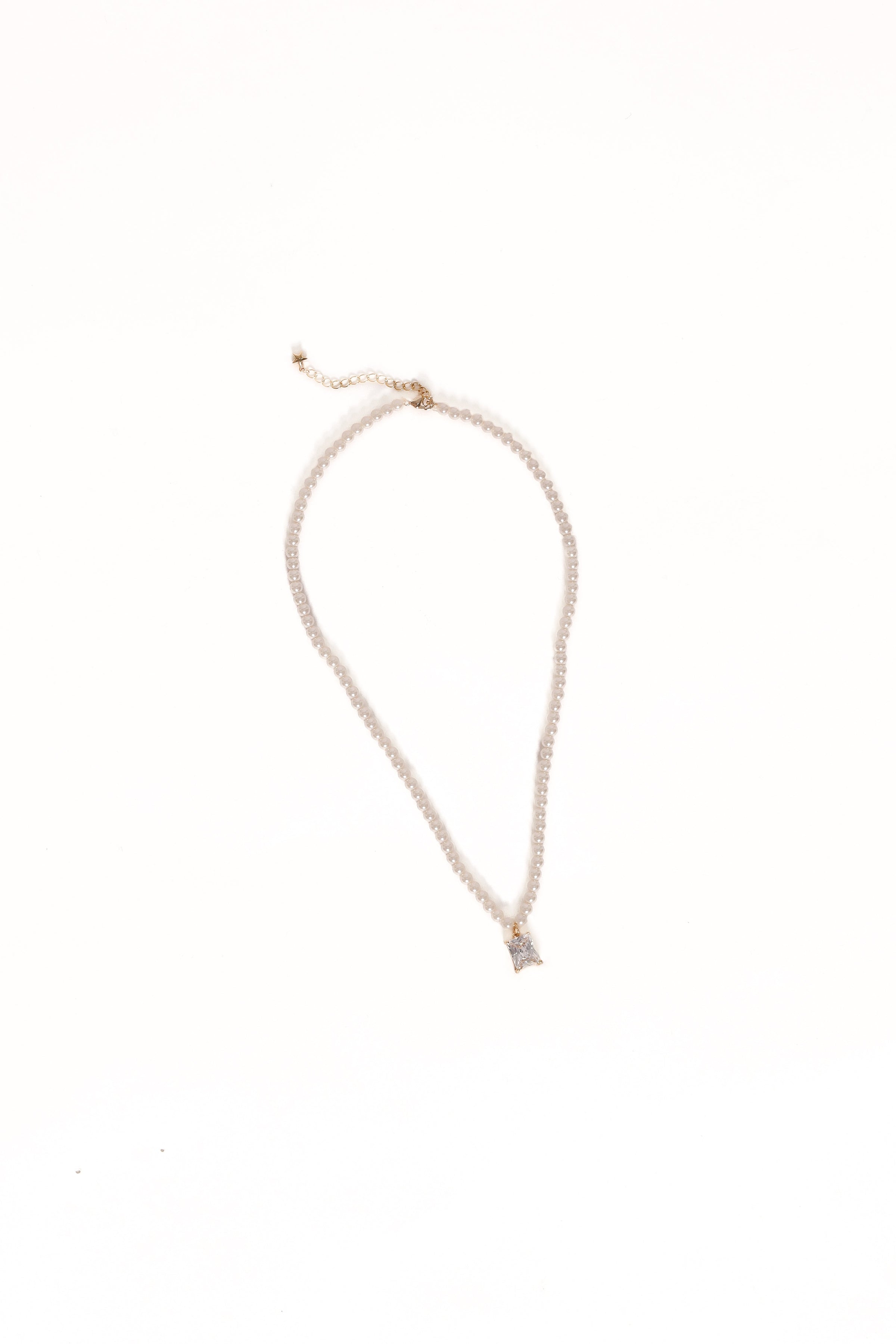 Petal and Pup USA ACCESSORIES Isobel Necklace - Pearl One Size
