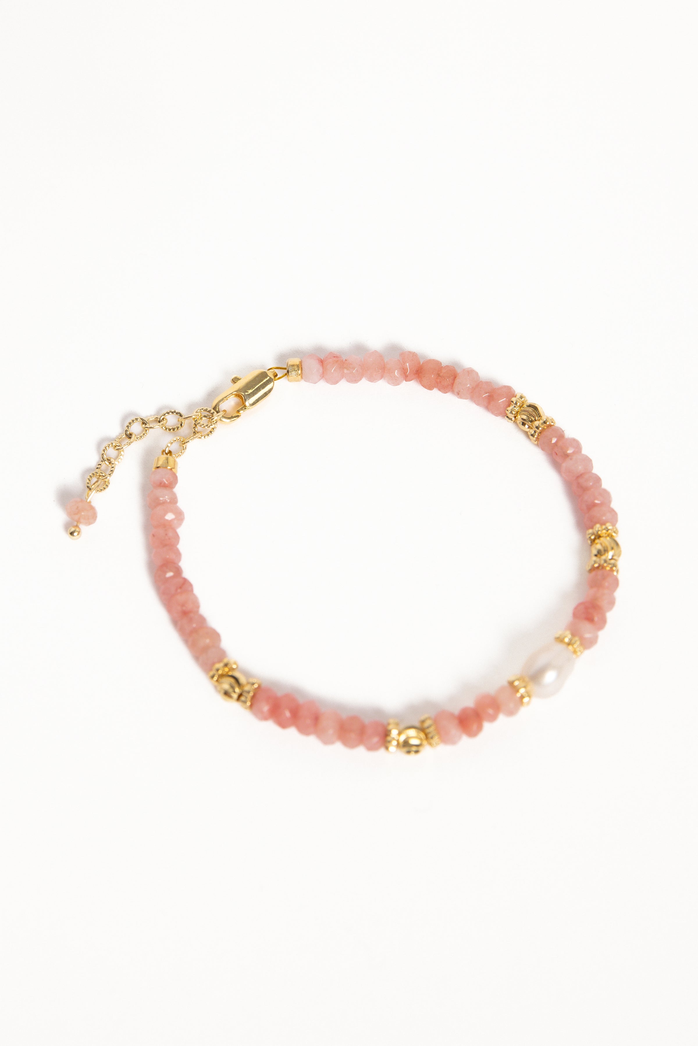 Petal and Pup USA ACCESSORIES Jacqueline Bracelet - Pink One Size