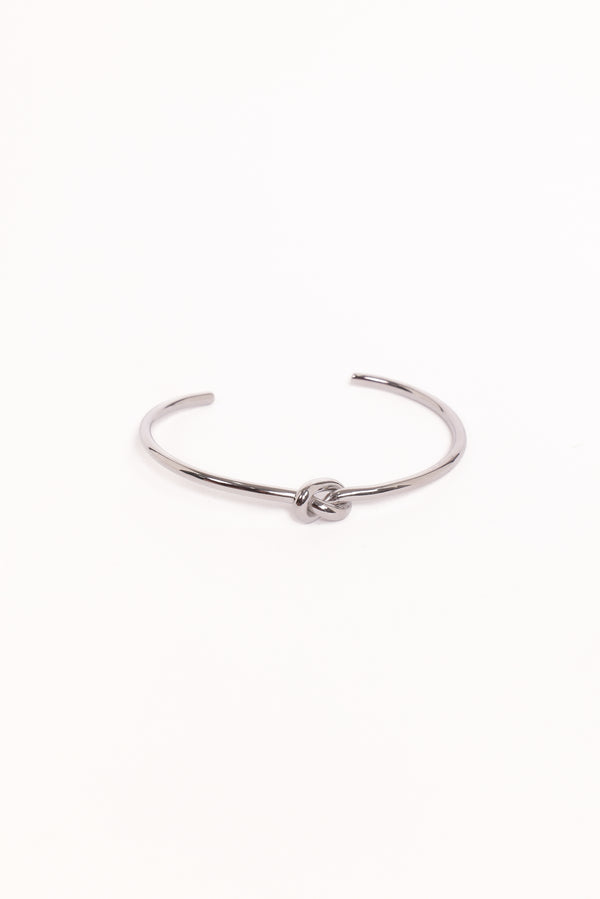 Petal and Pup USA ACCESSORIES Jarvis Knot Bracelet - Silver One Size