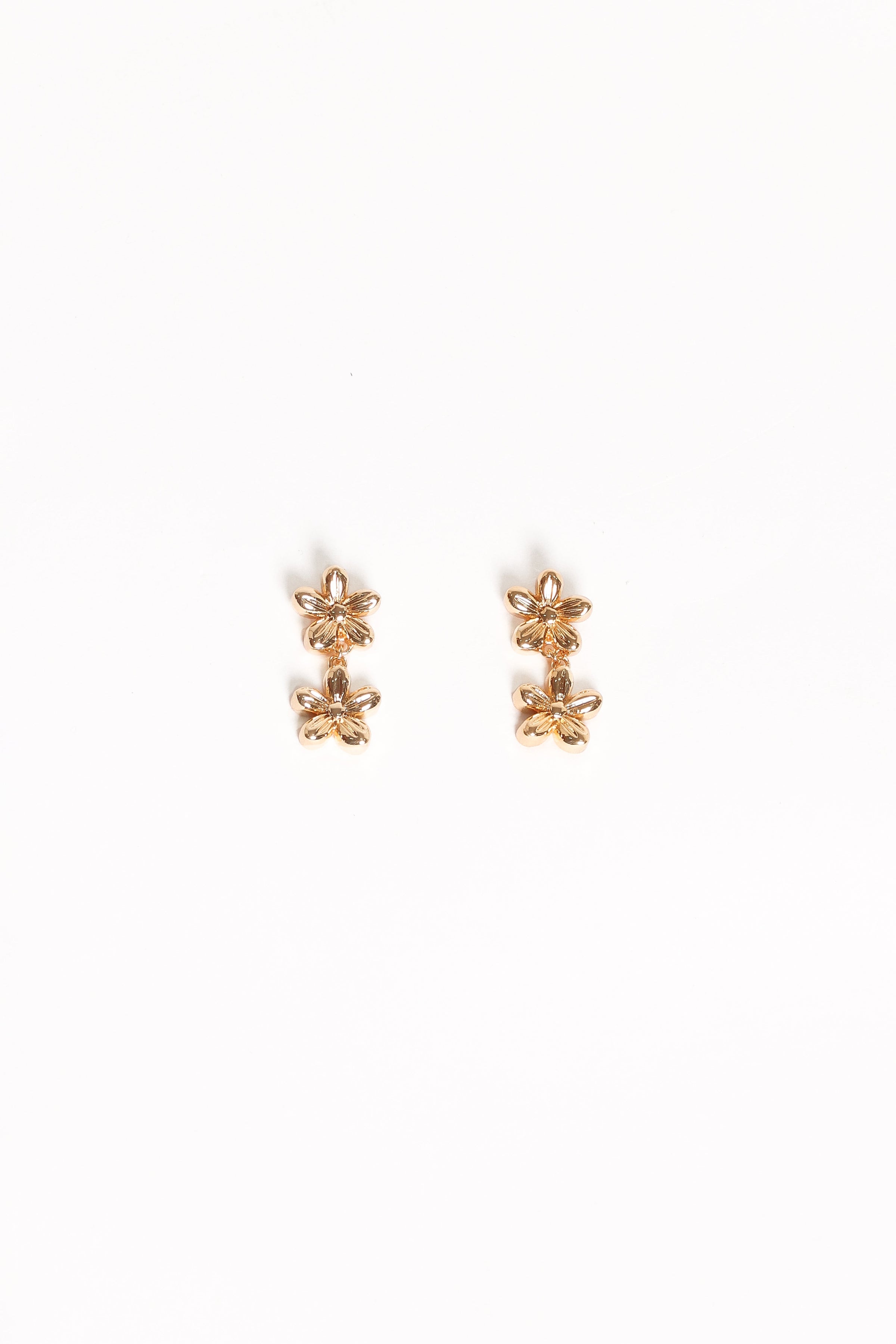 Petal and Pup USA ACCESSORIES Jasmine Earrings - Gold One Size