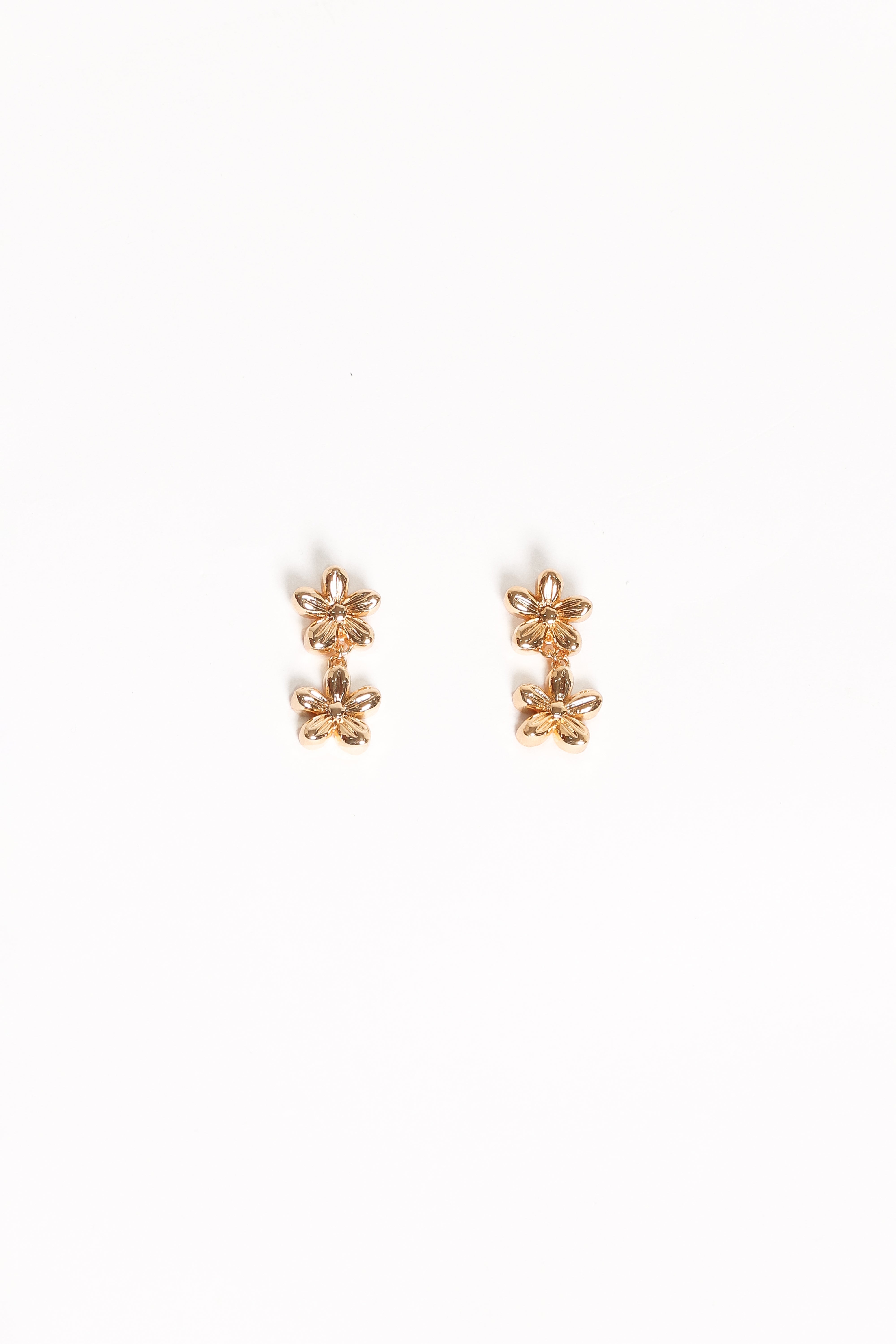 Petal and Pup USA ACCESSORIES Jasmine Earrings - Gold One Size