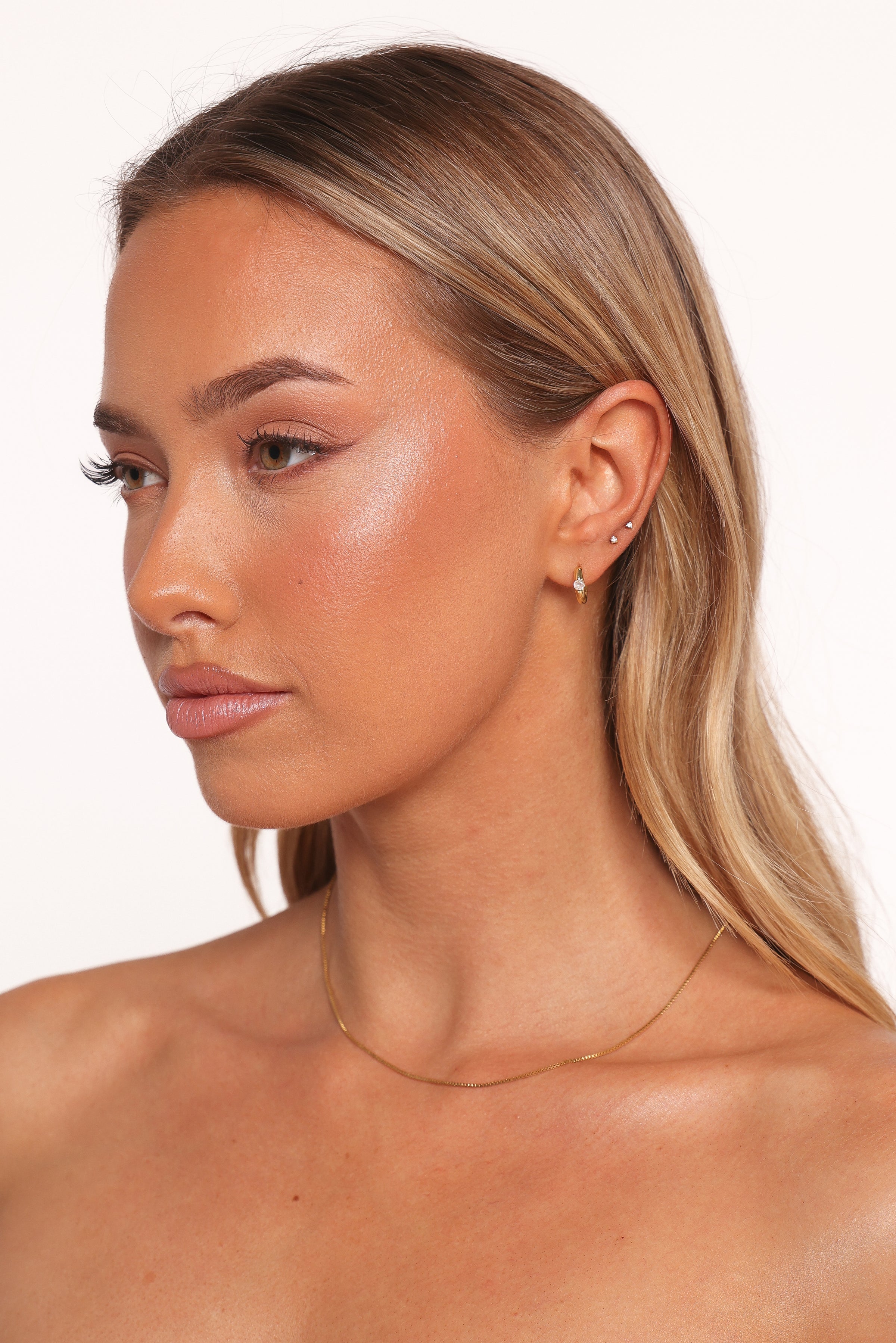 Petal and Pup USA ACCESSORIES Java Earrings - Gold One Size