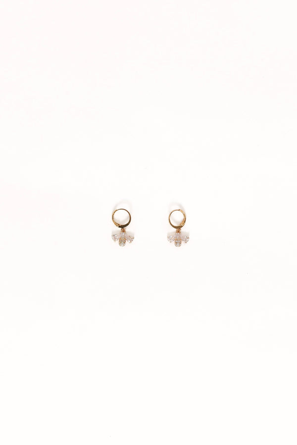 Petal and Pup USA ACCESSORIES Joanne Earrings - Gold One Size