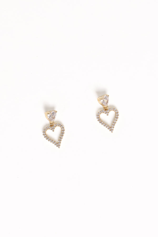 Petal and Pup USA ACCESSORIES Juliette Earrings - Gold One Size