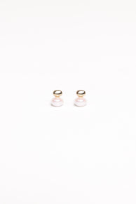 Petal and Pup USA ACCESSORIES Karlie Earrings - Pearl One Size