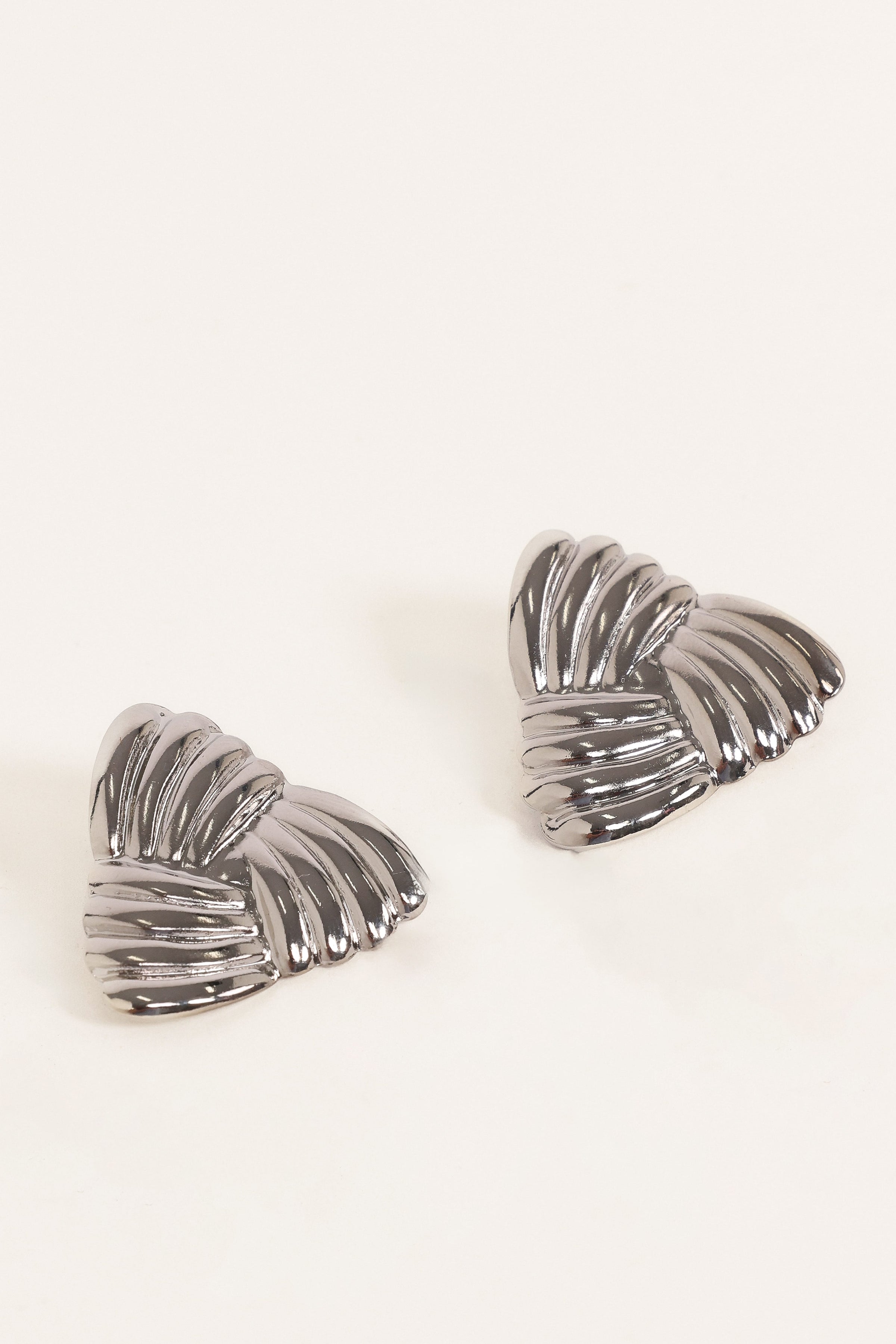 Petal and Pup USA ACCESSORIES Katana Earrings - Silver One Size