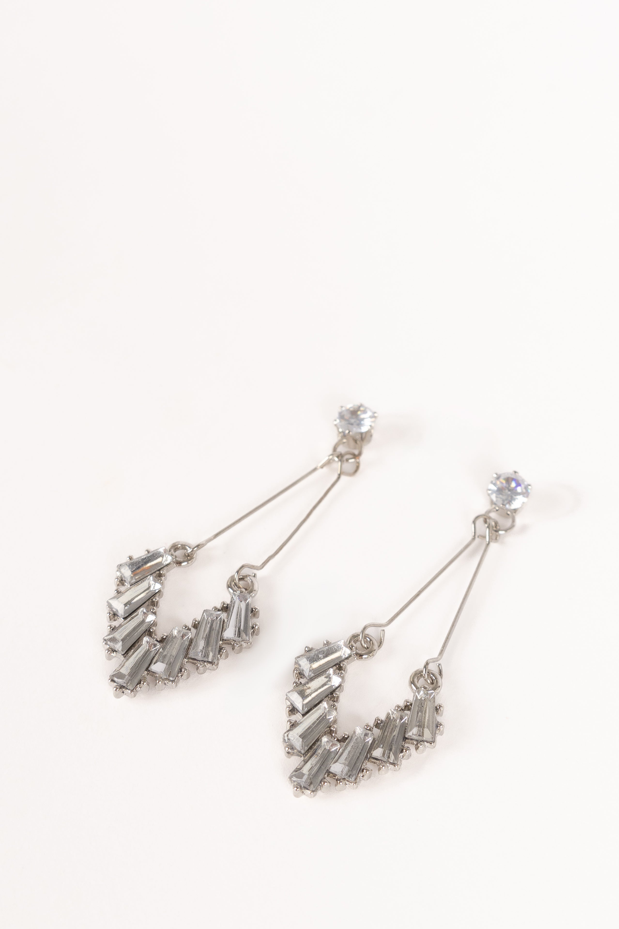 Petal and Pup USA ACCESSORIES Kathy Earrings - Silver One Size