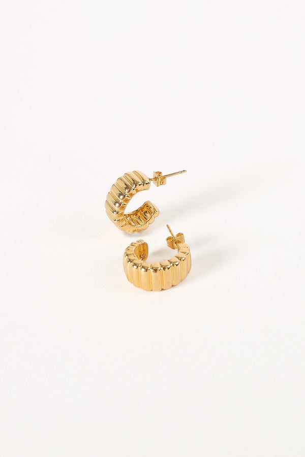 Petal and Pup USA ACCESSORIES Katy Earrings - Gold One Size