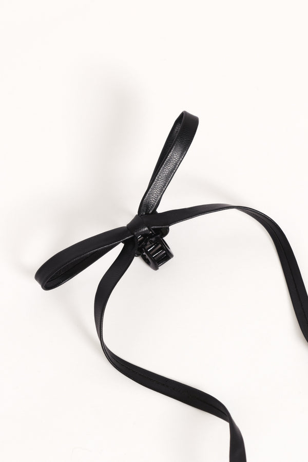 Petal and Pup USA ACCESSORIES Kayla Hair Clip - Black One Size