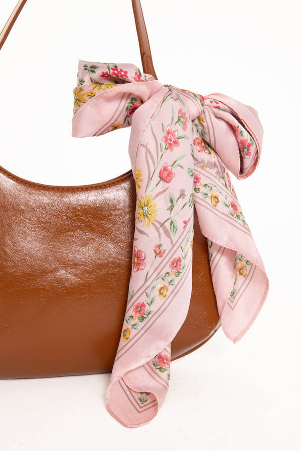 Petal and Pup USA ACCESSORIES Kaylie Scarf - Pink Floral One Size
