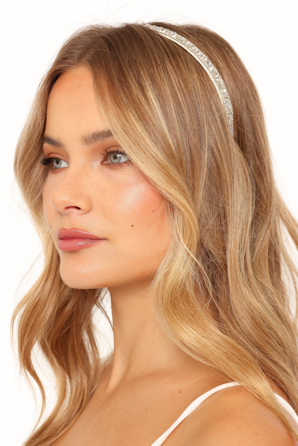 Petal and Pup USA ACCESSORIES Kellen Headband - Silver One Size