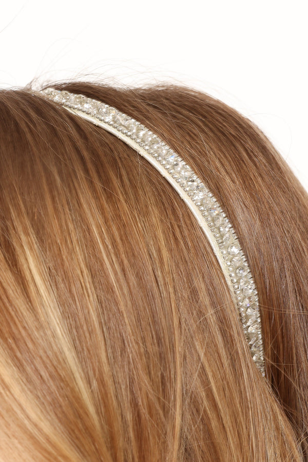 Petal and Pup USA ACCESSORIES Kellen Headband - Silver One Size