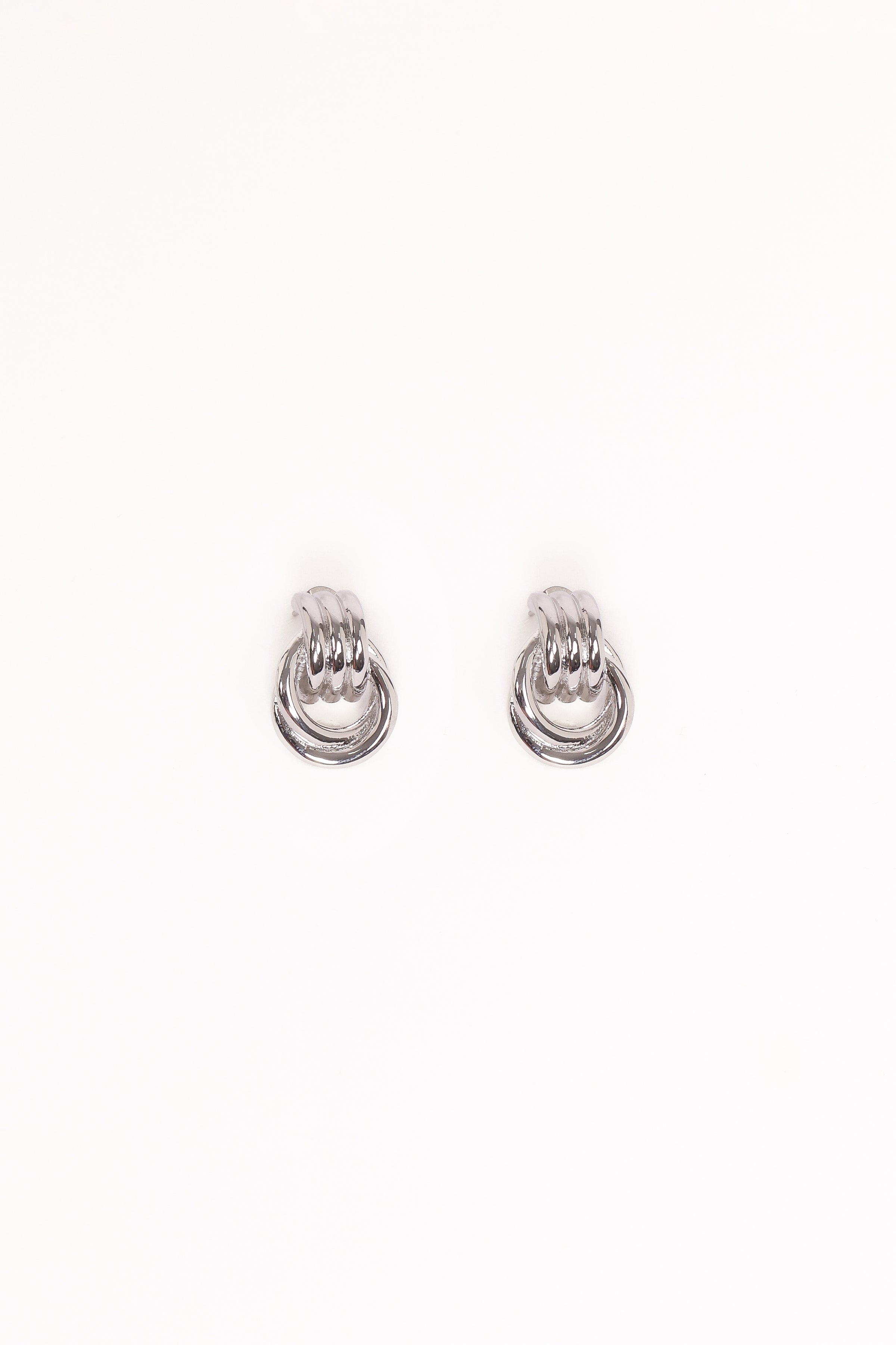 Petal and Pup USA ACCESSORIES Kinley Earrings - Silver One Size