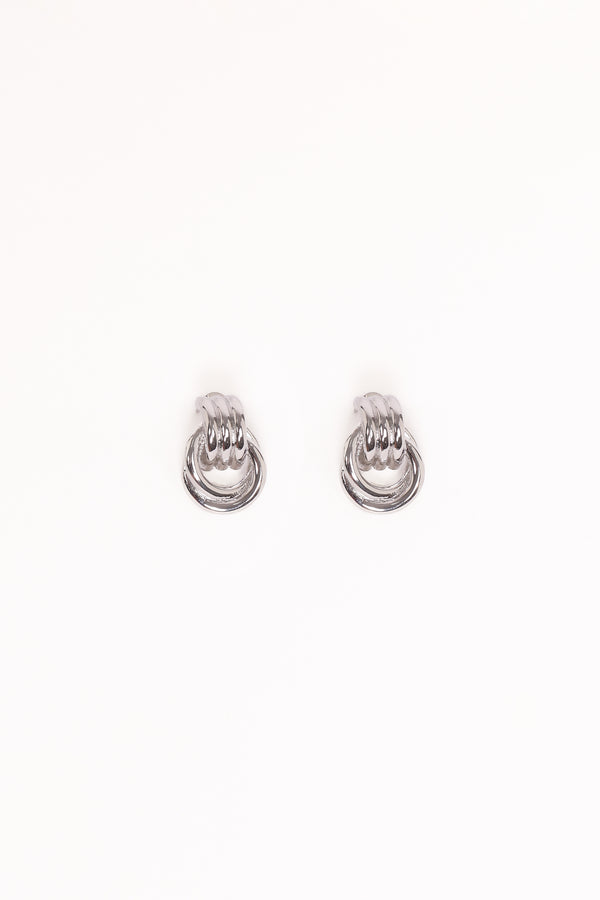 Petal and Pup USA ACCESSORIES Kinley Earrings - Silver One Size