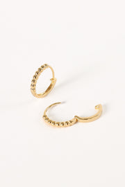 Petal and Pup USA ACCESSORIES Lauren Earrings - Gold One Size