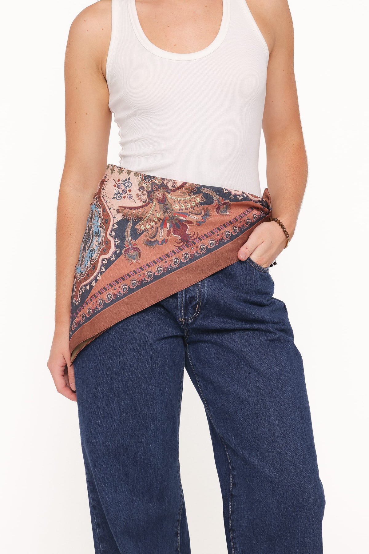 Petal and Pup USA ACCESSORIES Lauren Scarf - Multi One Size