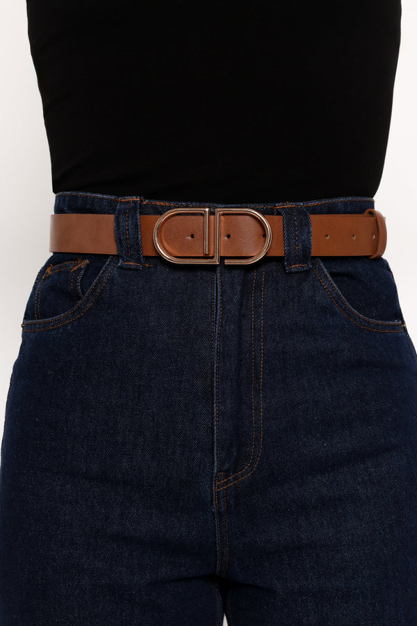 Petal and Pup USA ACCESSORIES Lisa Belt - Brown One Size