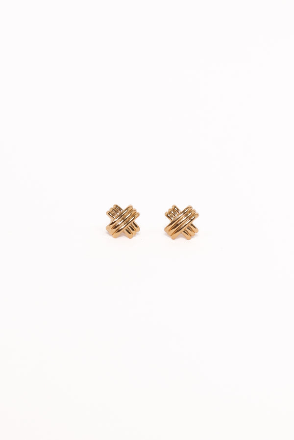 Petal and Pup USA ACCESSORIES Lorna Earrings - Gold One Size