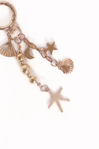 Petal and Pup USA ACCESSORIES Marina Bag Charm - Gold One Size