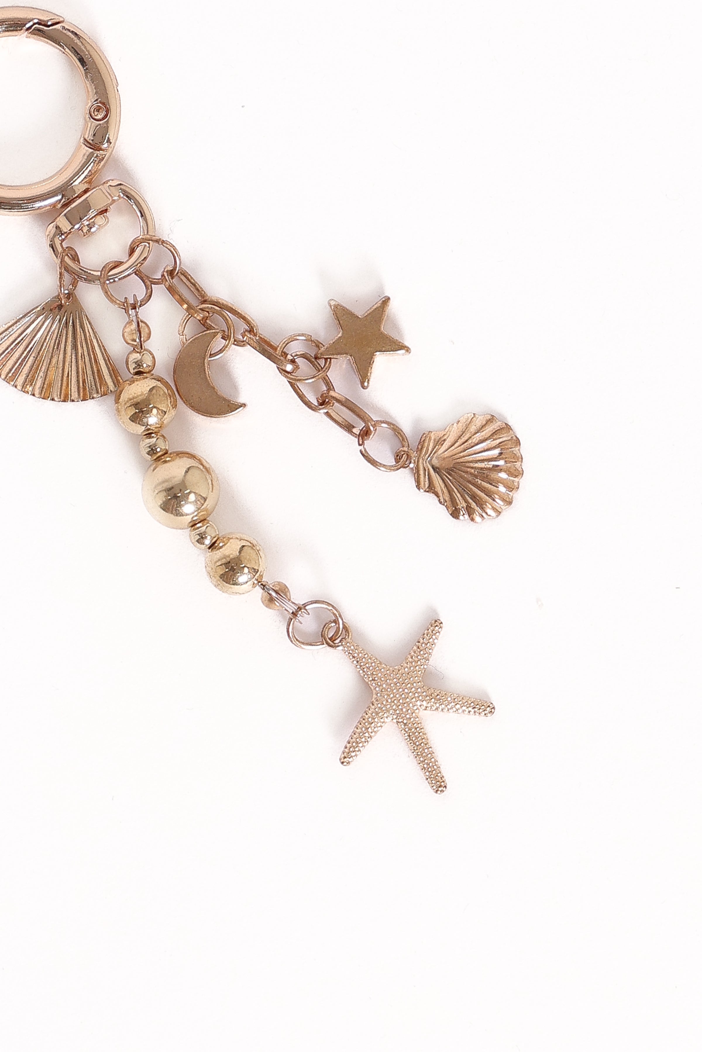 Petal and Pup USA ACCESSORIES Marina Bag Charm - Gold One Size