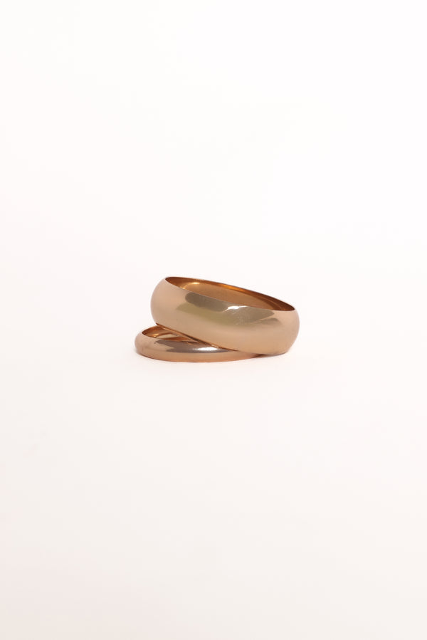 Petal and Pup USA ACCESSORIES Maya Bracelet Set - Gold One Size