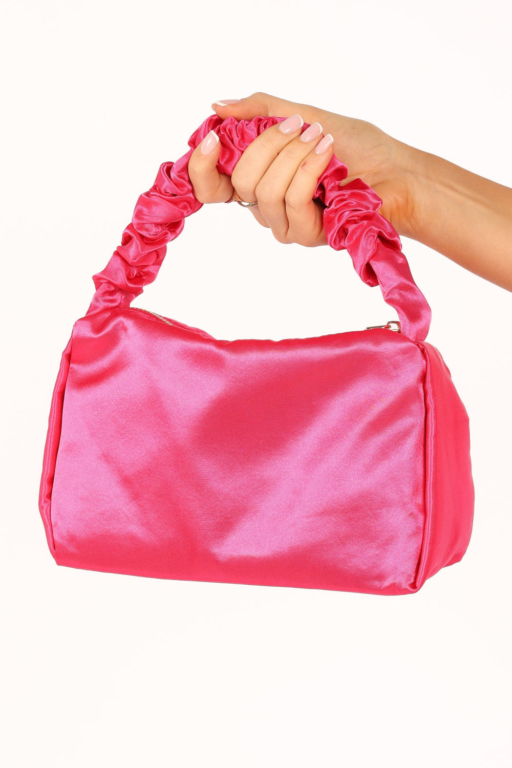Petal and Pup USA ACCESSORIES Mira Satin Bag - Pink One Size