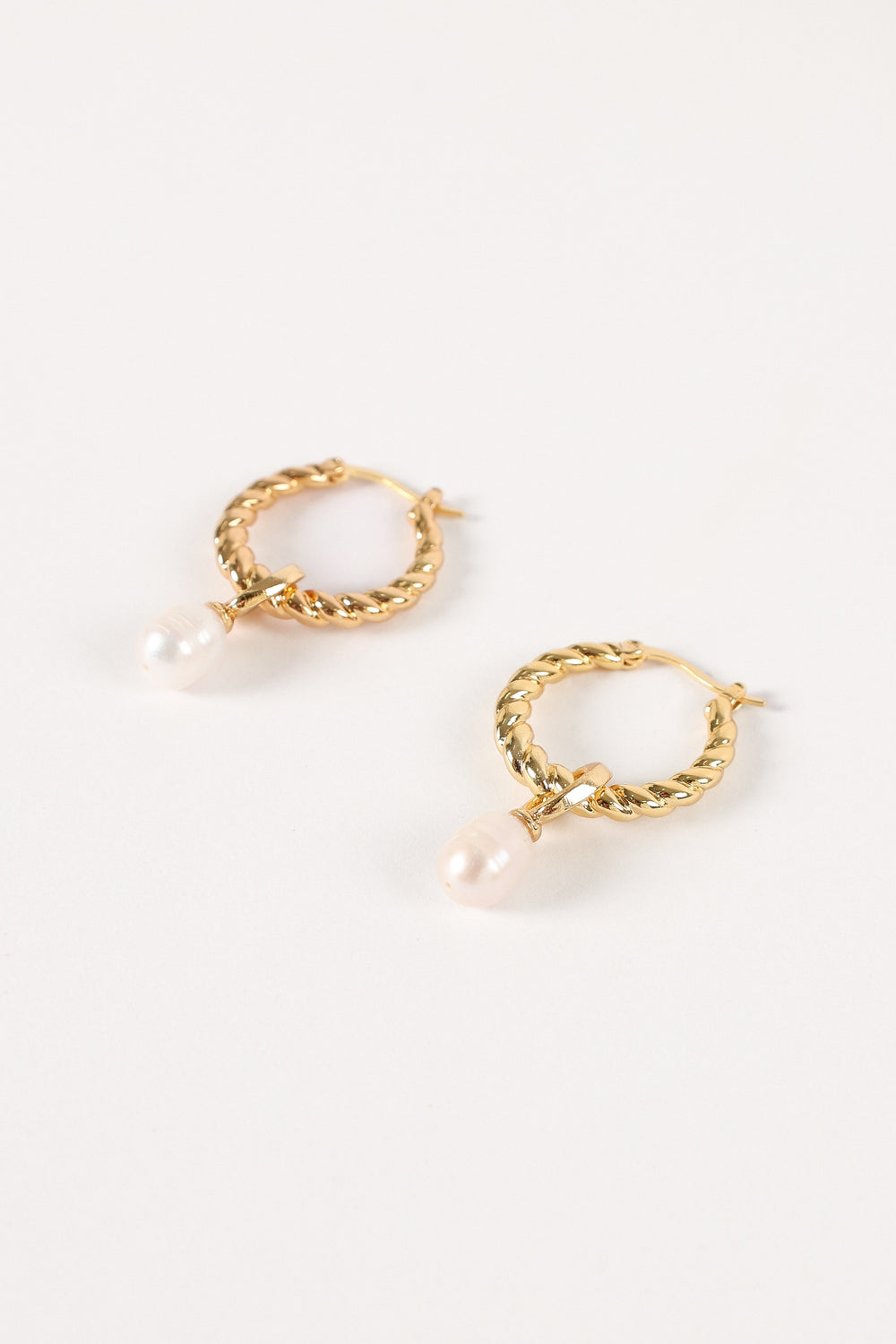 Petal and Pup USA ACCESSORIES Monika Hoop Earrings - Gold One Size