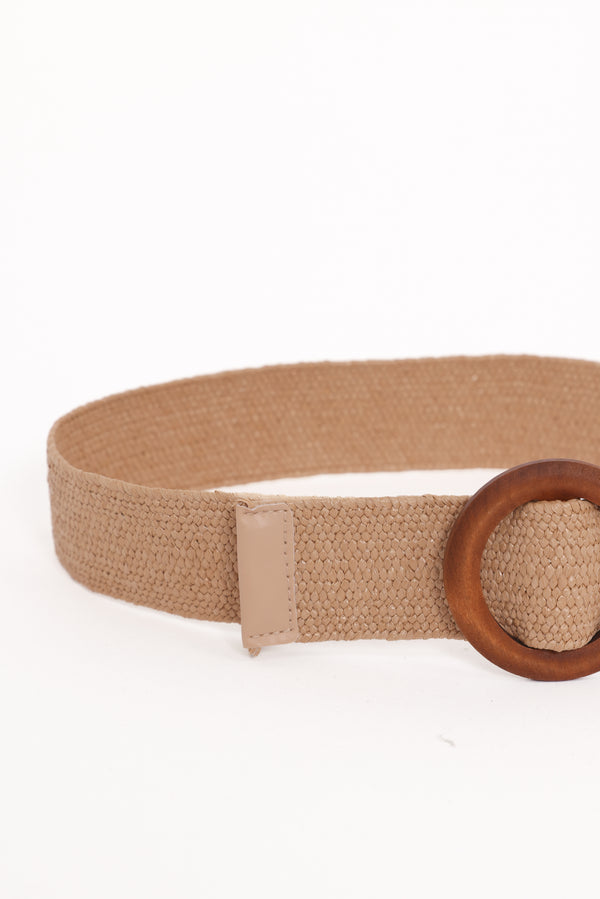 Petal and Pup USA ACCESSORIES Montego Belt - Sand One Size