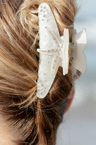 Petal and Pup USA ACCESSORIES Myrtle Hair Clip - Pearl One Size