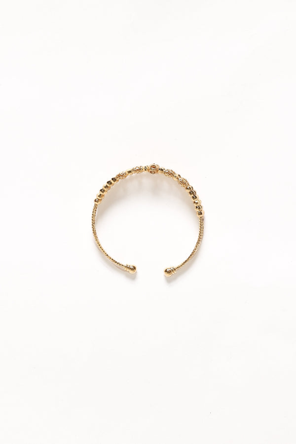 Petal and Pup USA ACCESSORIES Noah Cuff Bracelet - Gold One Size