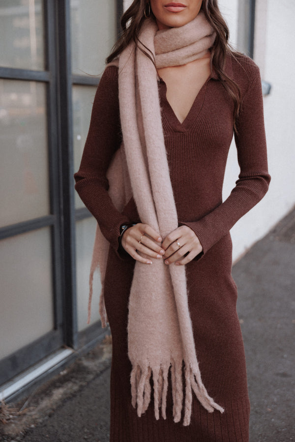 Petal and Pup USA ACCESSORIES Nova Scarf - Taupe One Size