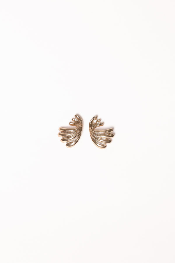 Petal and Pup USA ACCESSORIES Orla Earrings - Gold One Size