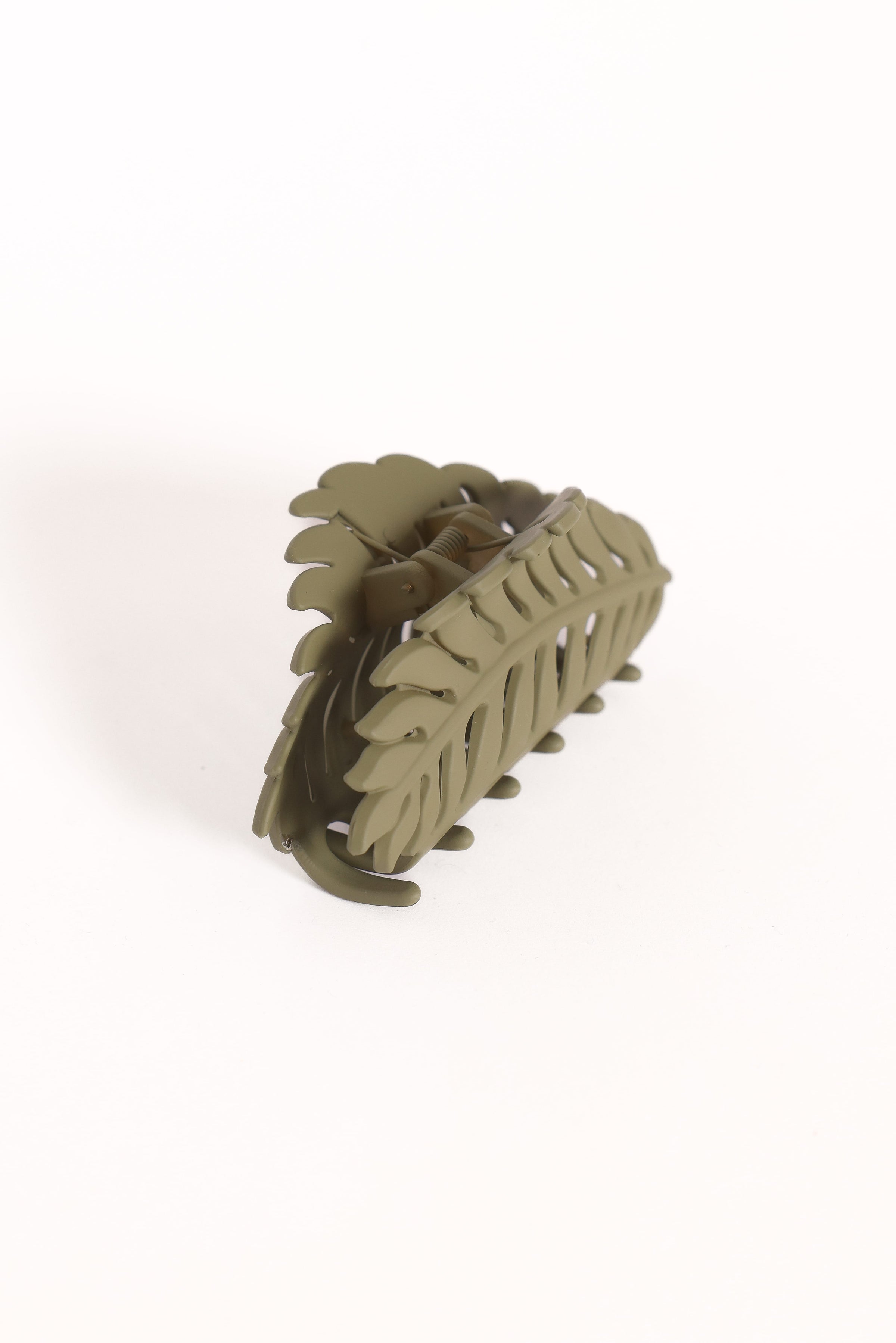 Petal and Pup USA ACCESSORIES Palm Hair Clip - Green One Size
